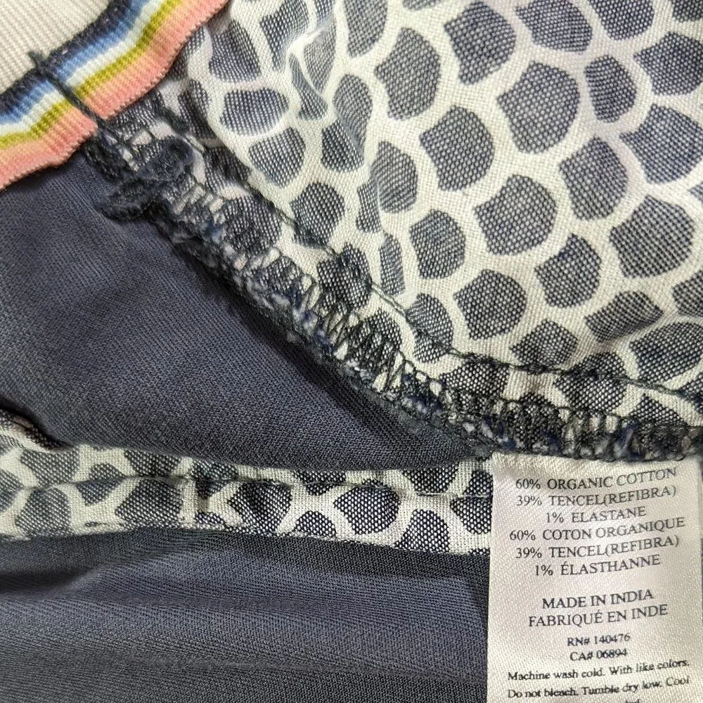 Faherty Island Life Shorts Size 42 Organic Cotton Blue Men`s Chino